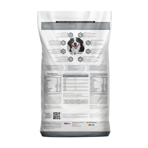 Kent Blue Seal EnTrust® Healthy Senior Formula Chicken Meal & Barley Recipe Dog Food