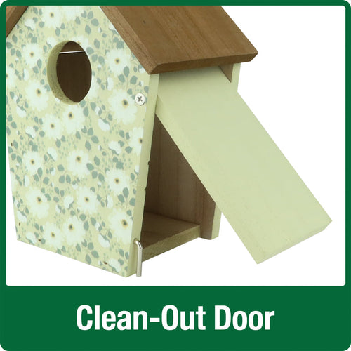 Nature's Way Deco Bird House Olive Blossoms