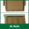 Nature's Way Deco Bird House Verdant Petals