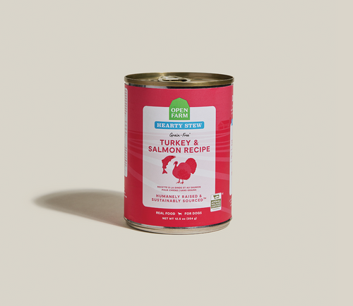 Open Farm Turkey & Salmon Hearty Stew Wet Dog Food