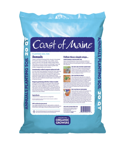 Coast of Maine Planting Soil for Annuals