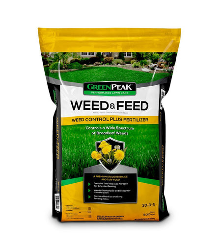 GreenPeak™ Weed & Feed 30-0-3 Weed Control Plus Fertilizer