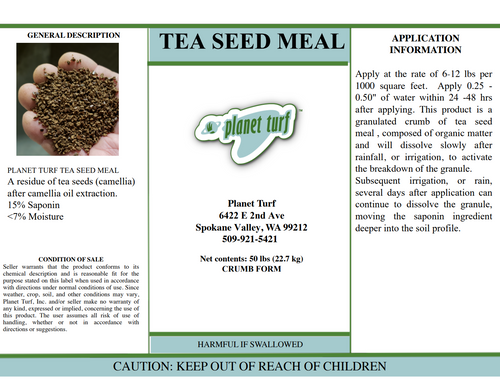 Tea Seed Meal
