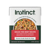 Instinct Freshly Crafted Meals Grass-Fed Beef Recipe Wet Dog Food
