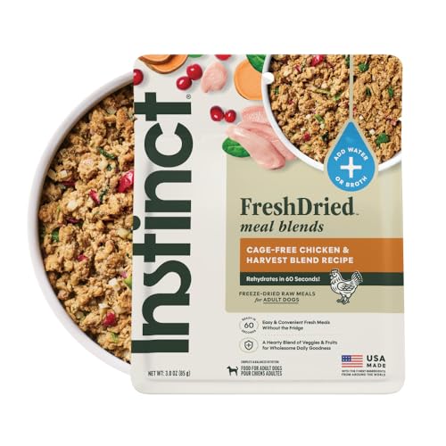 Instinct FreshDried Meal Blends Cage-Free Chicken & Harvest Blend Recipe Dog Food