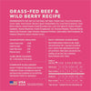 Instinct FreshDried Meal Blends Grass-Fed Beef & Wild Berries Blend Recipe Dog Food