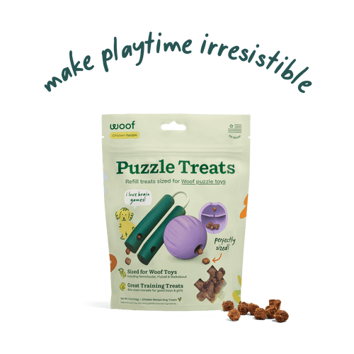 Woof Puzzle Treats Dog Toy