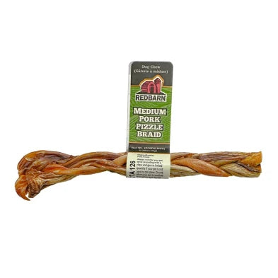 Redbarn Pork Pizzle Braid Medium