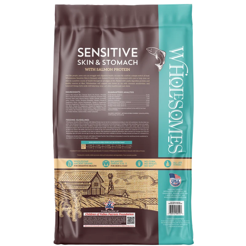 Wholesomes Sensitive Skin & Stomach – Salmon Protein For Cats & Kittens