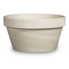 Ceramo 8.75 White Granite Clay Bonsai Cactus Pot