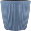 Sunshine Ceramica Boca Planter Dark Grey 13.75