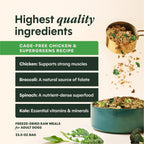 Instinct Meal Blends Chicken & SuperGreens Blend Freeze-Dried Raw Meals for Adult Dogs
