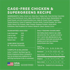 Instinct Meal Blends Chicken & SuperGreens Blend Freeze-Dried Raw Meals for Adult Dogs
