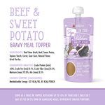 Weruva Dogs in the Kitchen Pantry Pours  Beef & Sweet Potato Gravy Meal Topper