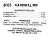 Blue Seal Cardinal Mix Wild Bird Seed