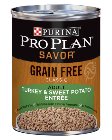 Purina Pro Plan SAVOR Grain-Free Adult Classic Turkey & Sweet Potato Entrée Wet Dog Food