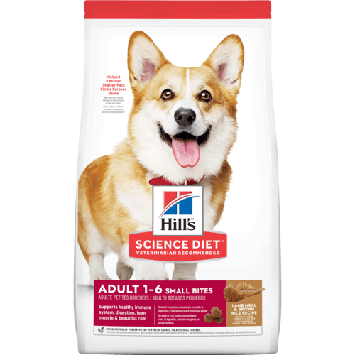 Hill's® Science Diet® Adult Small Bites Lamb Meal & Brown Rice Recipe dog food