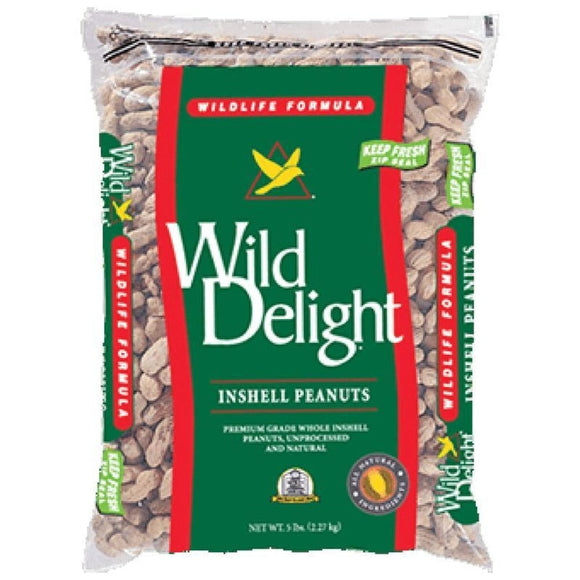 WILD DELIGHT INSHELL PEANUTS (5 lb)