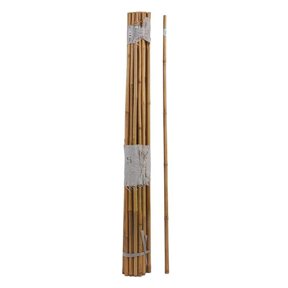 SUPER BAMBOO POLE (5 FOOT X 1 INCH, NATURAL)