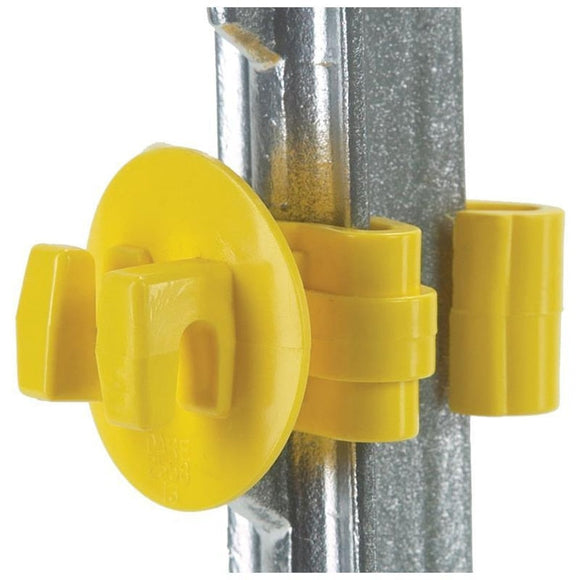 SNUG T-POST INSULATOR (25 PACK, YELLOW)