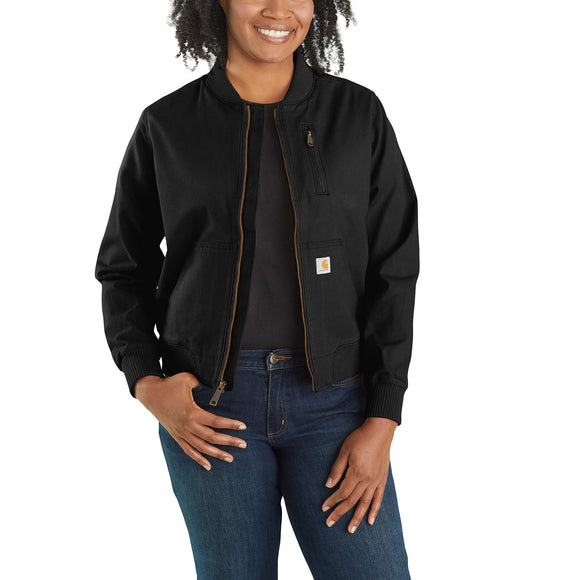 Carhartt Rugged Flex® Relaxed Fit Canvas Jacket (Carhartt Brown)