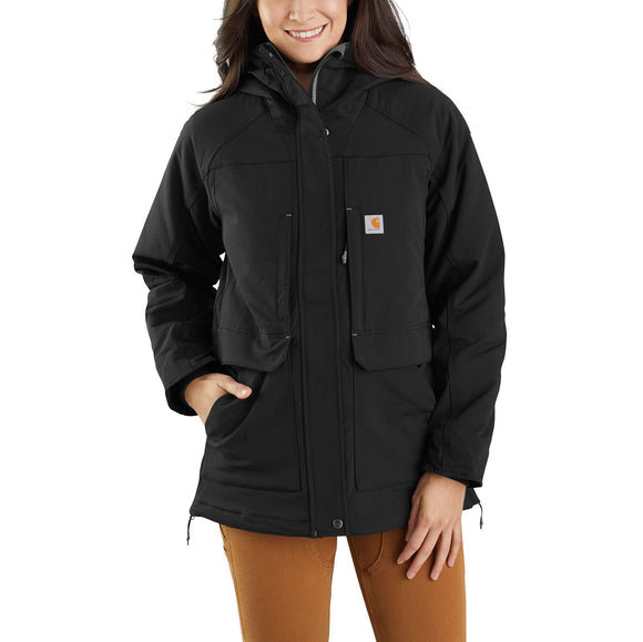 Carhartt Super Dux™ Relaxed Fit Insulated Traditional Coat (Blackberry)