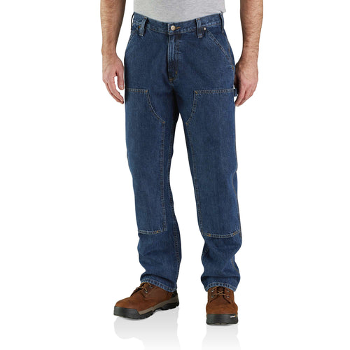 Carhartt Loose Fit Double-Front Utility Logger Jean in Canal
