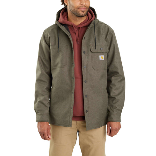 Carhartt Rain Defender® Relaxed Fit Heavyweight Hooded Shirt Jac