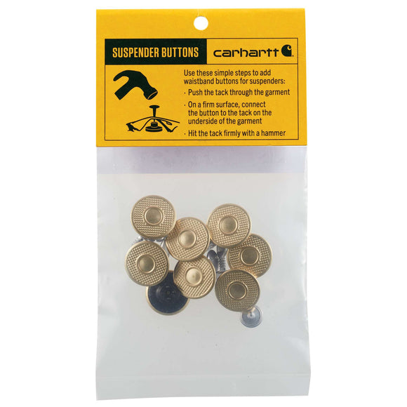 Carhartt Button Kit (Antique Brass, OS)