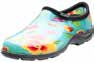 Sloggers® Women’s Waterproof Comfort Shoes (Size 8, Daffodil Yellow Chicken Print)