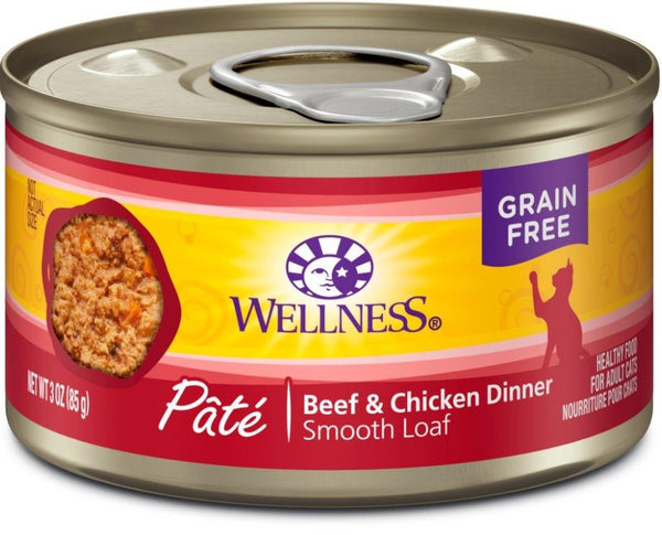 Wellness cat food shops pate