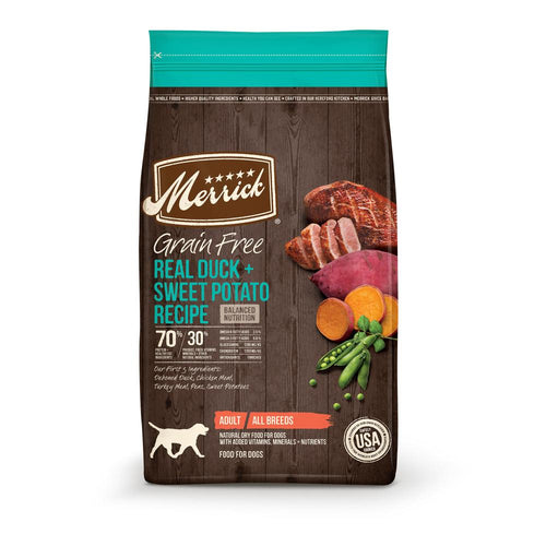 Merrick Grain Free Real Duck and Sweet Potato Dry Dog Food