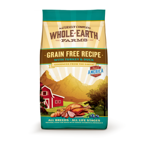 Whole Earth Farms Grain Free Recipe with Turkey and Duck Dry Dog Food