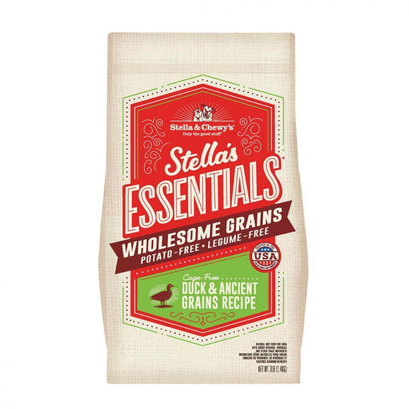 Stella & Chewy's Stella's Essentials Kibble Cage Free Duck & Wholesome Grains Recipe Dry Dog Food