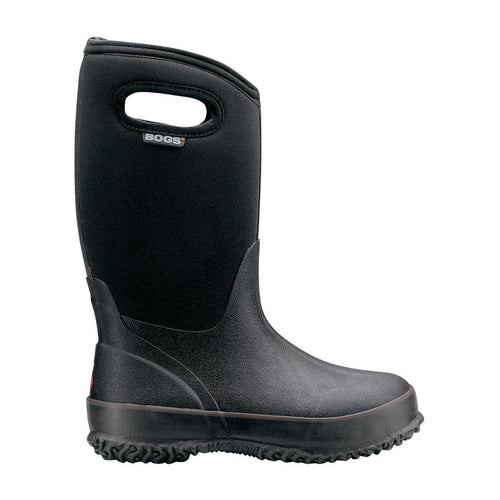 Bogs Classic Black Kids' Boots with Handles