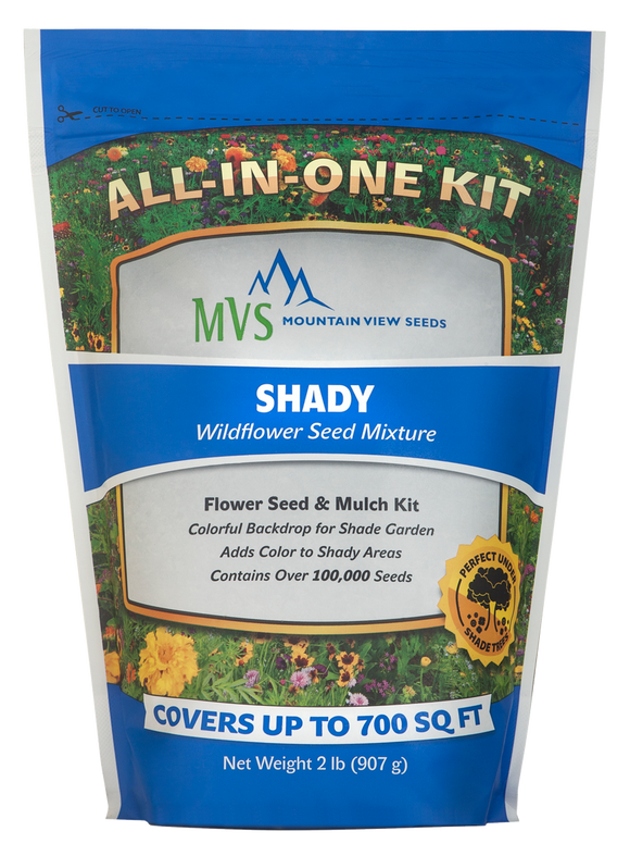 Mountain View Seeds Shady Wildflowers, Assorted