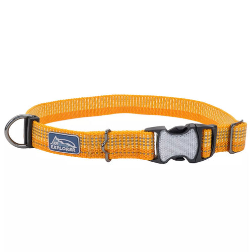 Coastal Pet Products K9 Explorer Brights Reflective Adjustable Dog Collar Desert 5/8 x 10-14 (5/8 x 10-14, Desert)