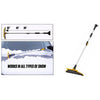 Ames ABTT5212 Tru-Temper Telescoping Scratch-Free Snow Brush w/End Scraper & Cushioned Grip ~ 52