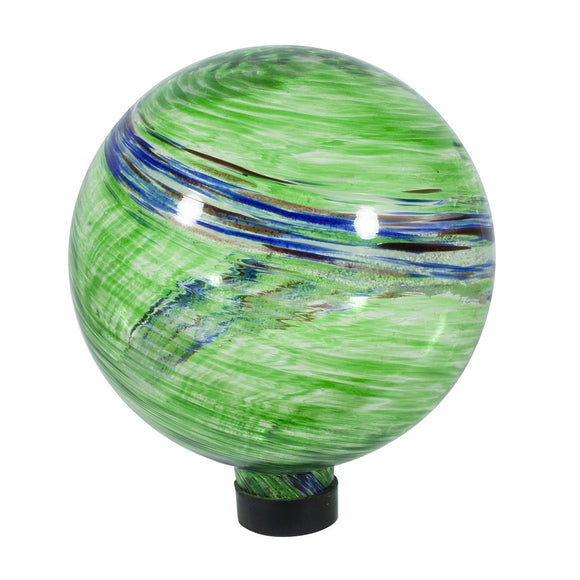 Echo Valley 10 in. Swirl Illuminarie Gazing Globe