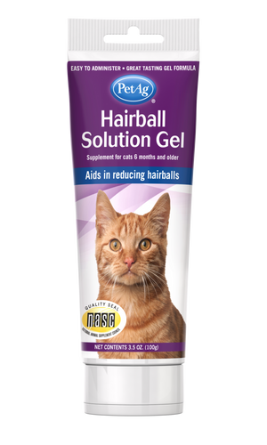 PetAg Hairball Solution Gel Supplement for Cats