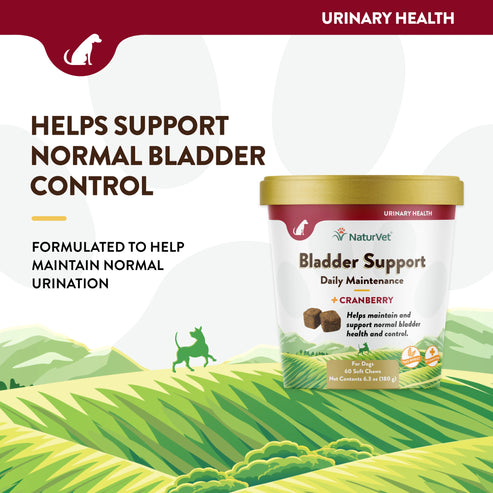 NaturVet Bladder Support Soft Chews (60 Soft Chews)