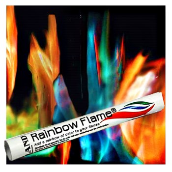 Rutland 715S Rainbow Flame Sticks ~ Pack of 24 Sticks