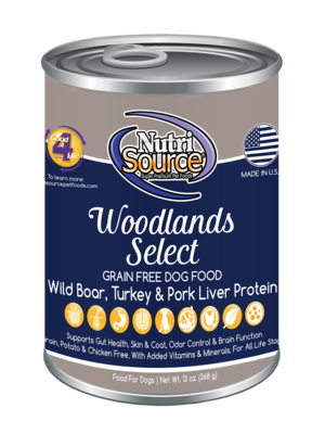 NutriSource® Woodlands Select Wet Dog Food