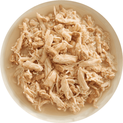 RAWZ® Shredded Chicken & Duck Cat Food Recipe