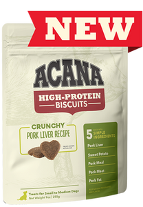 ACANA High-Protein Biscuits Crunchy Pork Liver Recipe