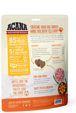ACANA High-Protein Biscuits Crunchy Turkey Liver Recipe