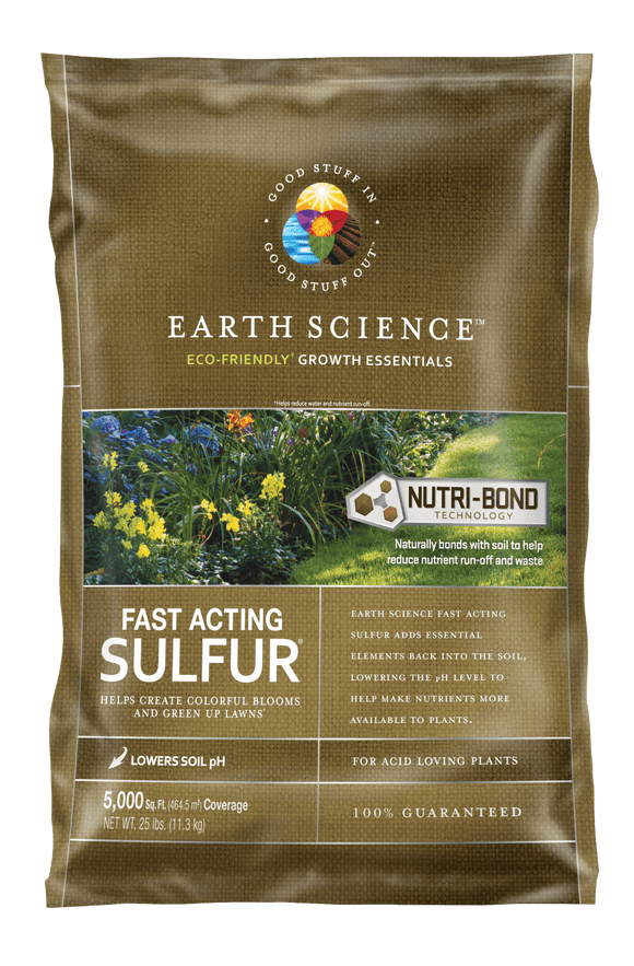 Earth Science Fast Acting Sulfur® 2.5 lb Bag
