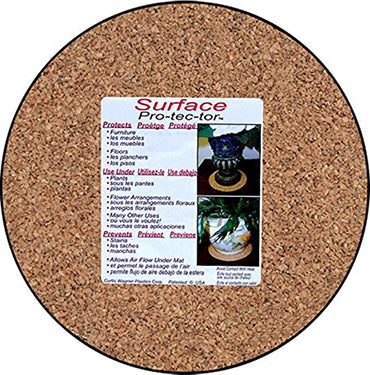 CORK PLANT MATS  12 INCH