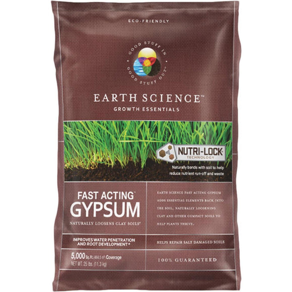 Earth Science 25 Lb. 5000 Sq. Ft. Coverage Fast Acting Gypsum