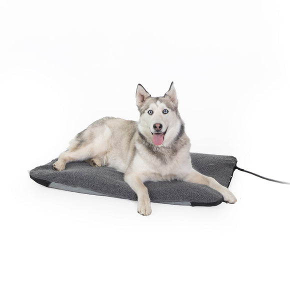 K&H Lectro-Soft™ Outdoor Heated Pet Bed Gray
